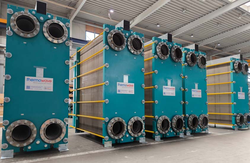 gasketed plate heat exchangers for data centers